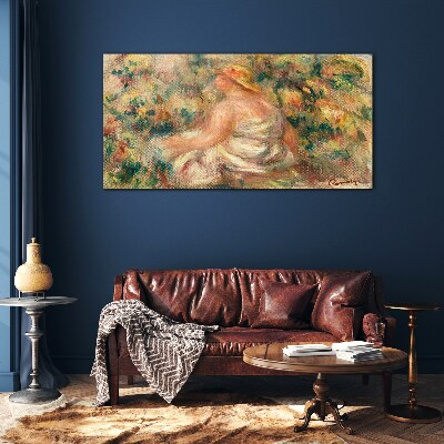 Tableau imprimé sur verre Un moment d'été dans le jardin