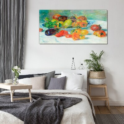 Tableau sur verre Nature morte aux fruits