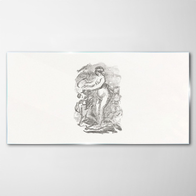 Tableau photo sur verre L'élégance en mouvement