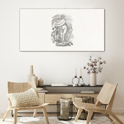 Tableau photo sur verre L'élégance en mouvement