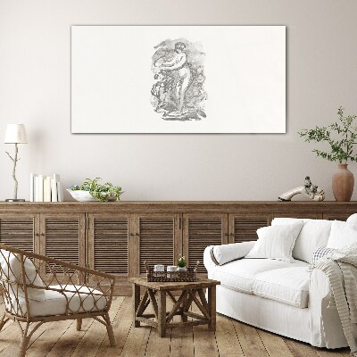 Tableau photo sur verre L'élégance en mouvement