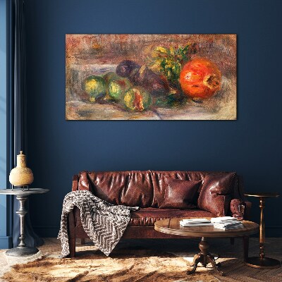 Tableau verre imprimé Nature morte aux fruits