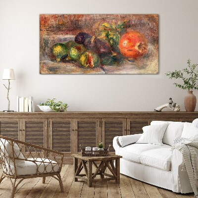 Tableau verre imprimé Nature morte aux fruits