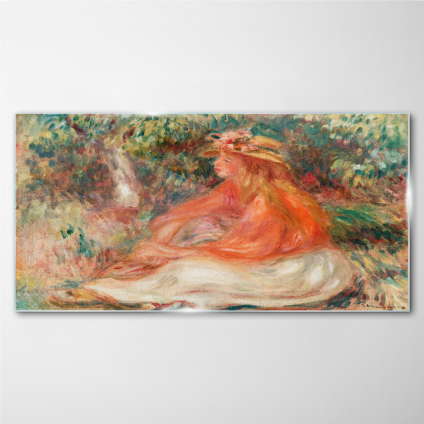 Tableau sur verre Profiter du soleil d'été