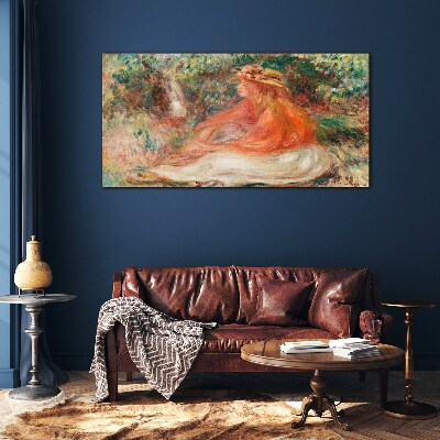 Tableau sur verre Profiter du soleil d'été