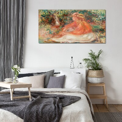 Tableau sur verre Profiter du soleil d'été