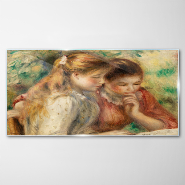 Tableau sur verre Réflexions des amis