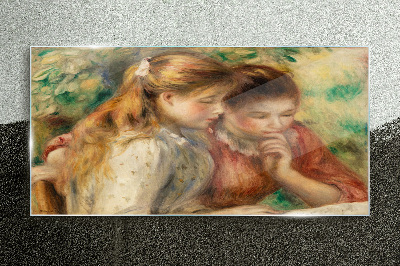 Tableau sur verre Réflexions des amis