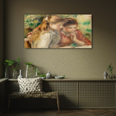 Tableau sur verre Réflexions des amis