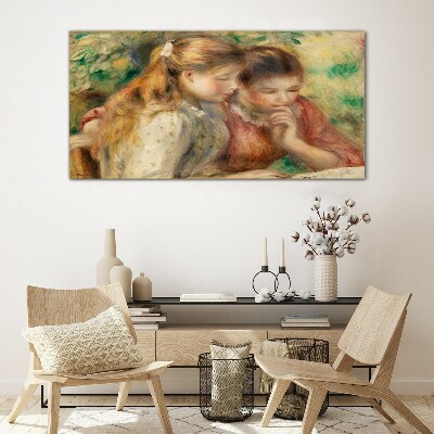 Tableau sur verre Réflexions des amis