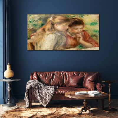 Tableau sur verre Réflexions des amis