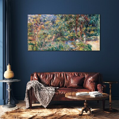 Tableau photo sur verre Un après-midi d'été dans le parc