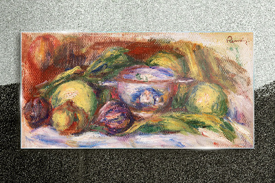 Tableau sur verre Nature morte aux fruits