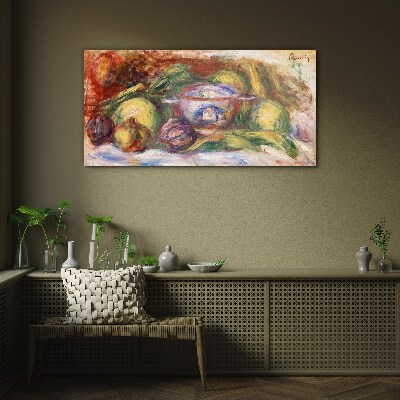 Tableau sur verre Nature morte aux fruits