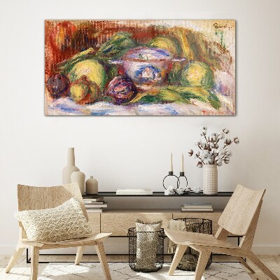 Tableau sur verre Nature morte aux fruits