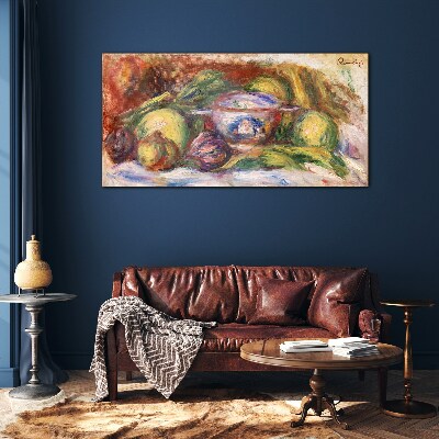 Tableau sur verre Nature morte aux fruits