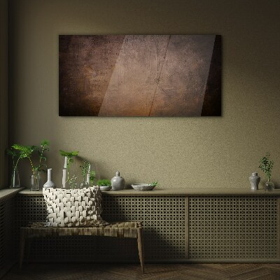 Tableau photo sur verre Texture abstraite de tons terreux