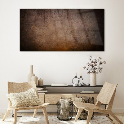 Tableau photo sur verre Texture abstraite de tons terreux