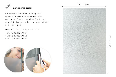 Film pour vitrage laiteux semi-transparent