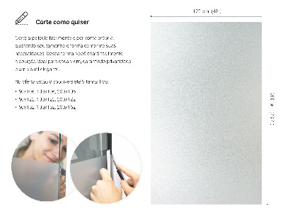 Film pour vitrage laiteux semi-transparent