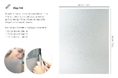 Film pour vitrage laiteux semi-transparent