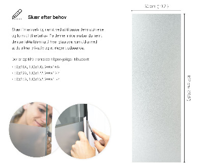 Film pour vitrage laiteux semi-transparent