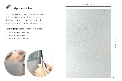 Film pour vitrage laiteux semi-transparent