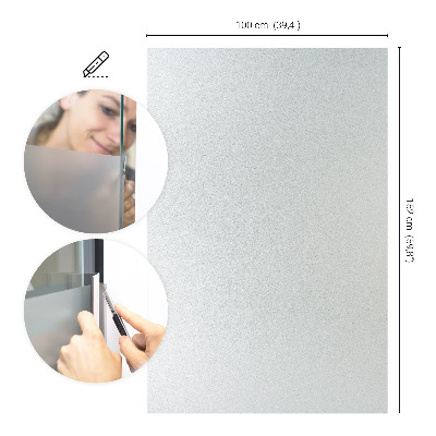 Film pour vitrage laiteux semi-transparent