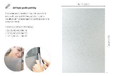 Film pour vitrage laiteux semi-transparent