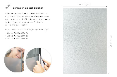 Film pour vitrage laiteux semi-transparent