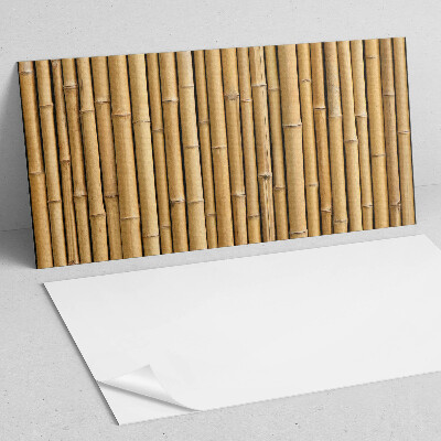 Panneau mural pvc Texture naturelle du bambou
