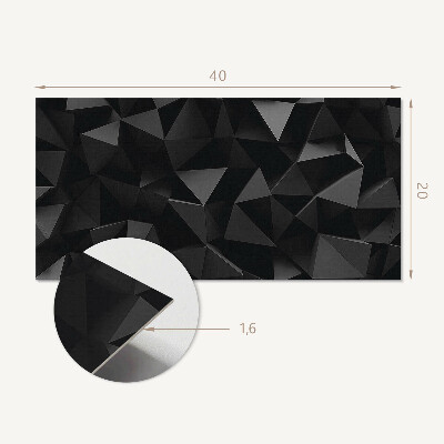 Revêtement mural intérieur Structure 3D abstraite