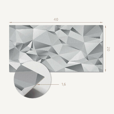 Panneau mural pvc Motif géométrique abstrait