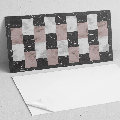 Panneau décoratif intérieur Motif de carreaux de marbre