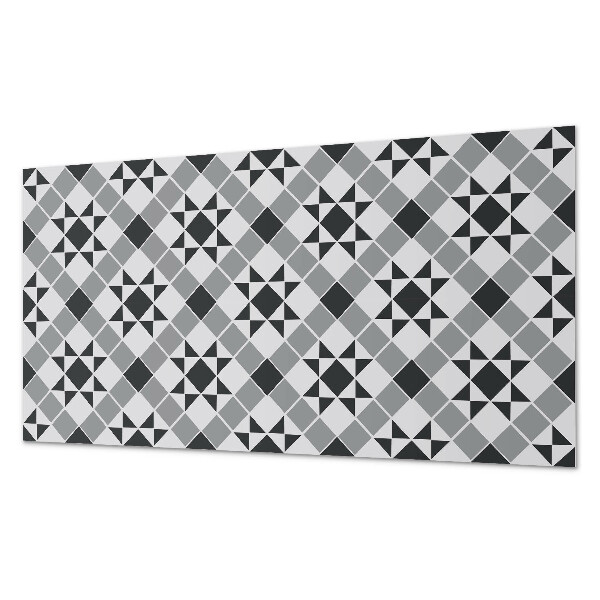 Panneau mural pvc Motif géométrique avec des étoiles
