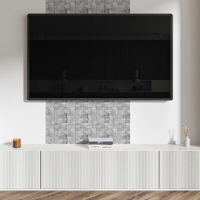 Panneau décoratif intérieur Motif de carreaux de pierre