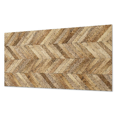 Revêtement mural intérieur Motif en bois à chevrons