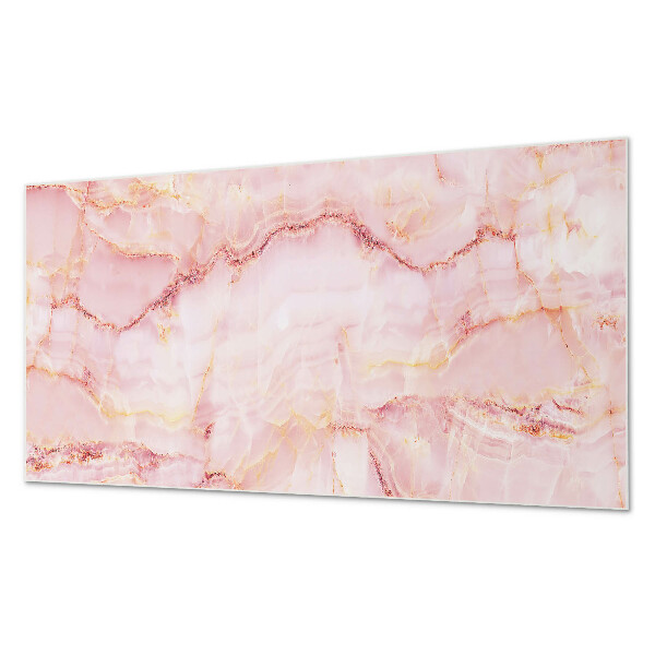 Panneau mural pvc Motif en marbre avec des vagues