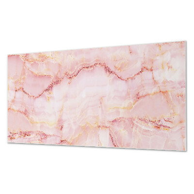 Panneau mural pvc Motif en marbre avec des vagues