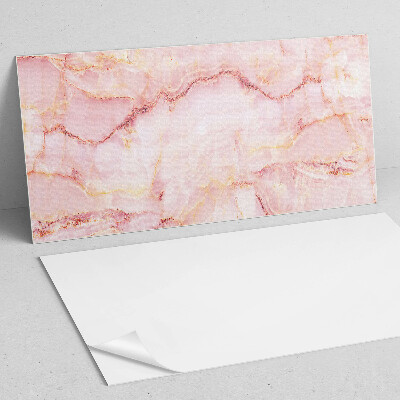 Panneau mural pvc Motif en marbre avec des vagues