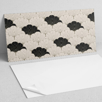 Panneau mural pvc Motif de feuilles élégant