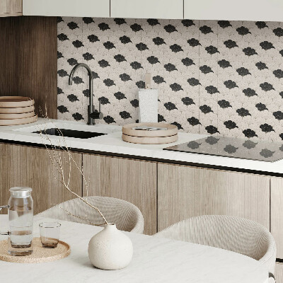 Panneau mural pvc Motif de feuilles élégant