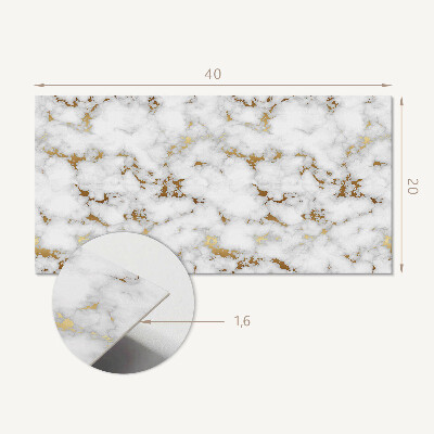 Panneau mural pvc Motif de marbre veiné