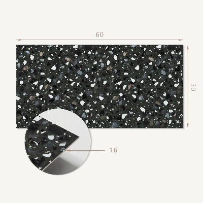 Revêtement mural intérieur Motif de pierre avec fragments