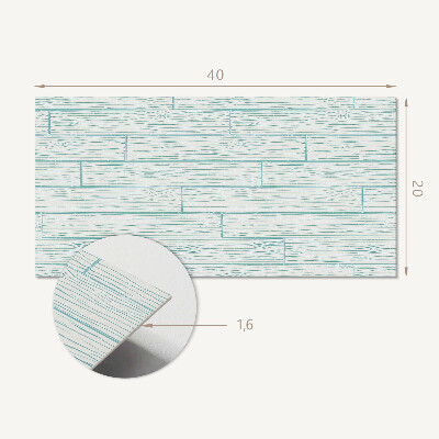 Panneau mural pvc Motif de plancher