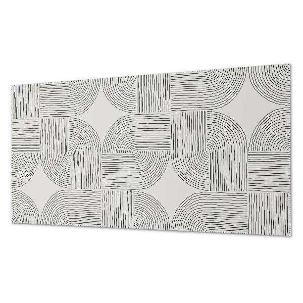 Panneau décoratif intérieur Lignes géométriques dans la mise en page