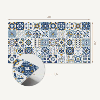 Panneau décoratif intérieur Motifs de carreaux décoratifs