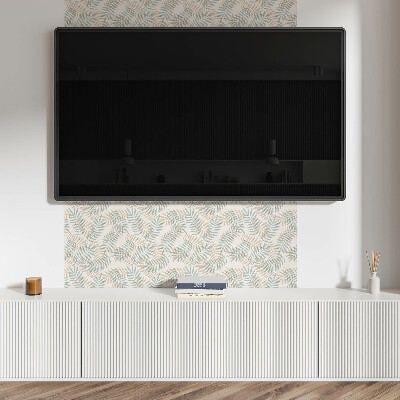 Panneau mural pvc Feuilles au motif délicat