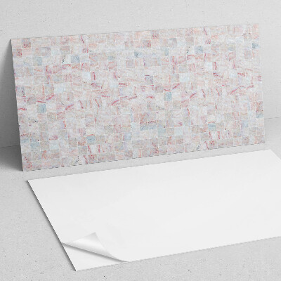 Revêtement mural intérieur Motif mosaïque composé de carrés