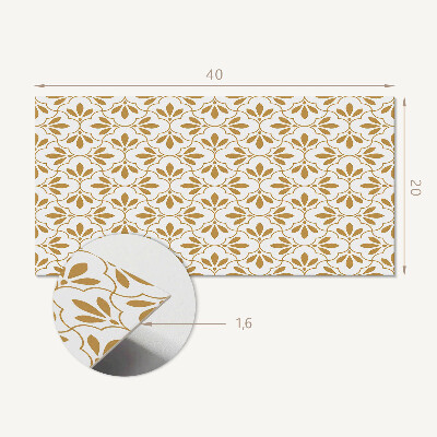 Panneau mural pvc Motif végétal élégant